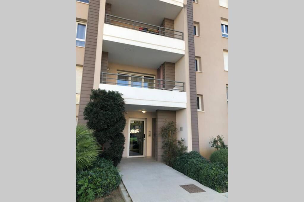 Ferienwohnung Joli T2 Recent 'Le Vivaldi' Ajaccio  Exterior foto